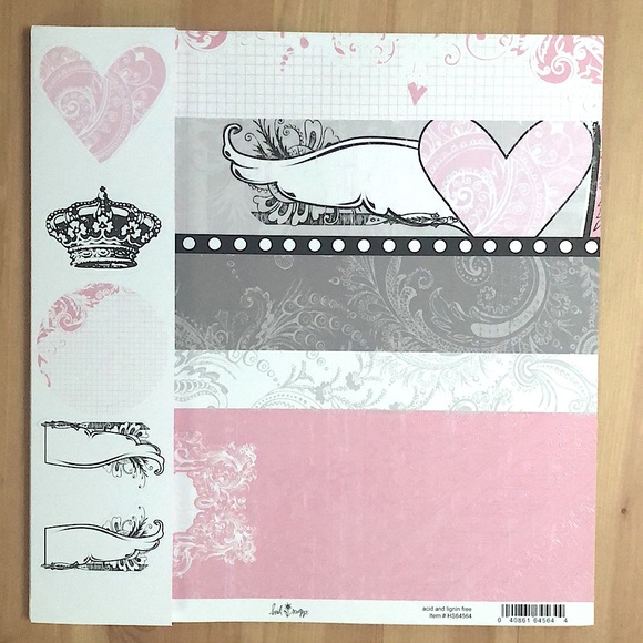 heidi swapp Cardstock Pages - Romance, 12x12 - Picture 3 of 4